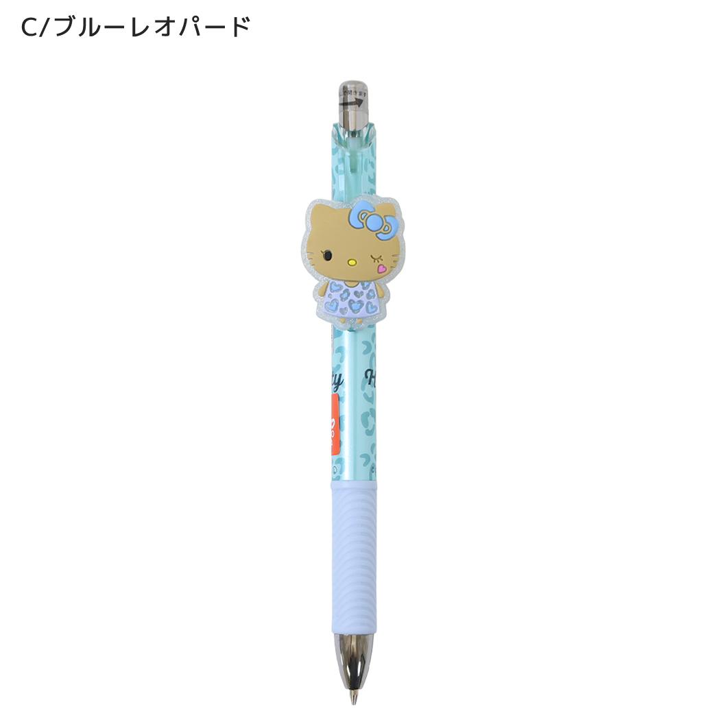 サンリオキャラクターズ シャーペン マスコット付きシャープペン 0.5mm C/ブルーレオパード Sanrio