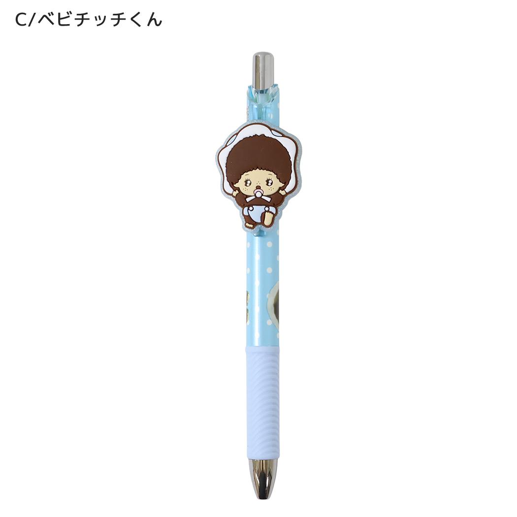モンチッチ ボールペン マスコット付きゲルペン 黒 C/ベビチッチくん