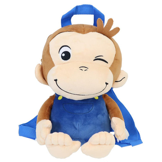 おさるのジョージ キッズリュック ぬいぐるみリュック サロペット アイプランニング