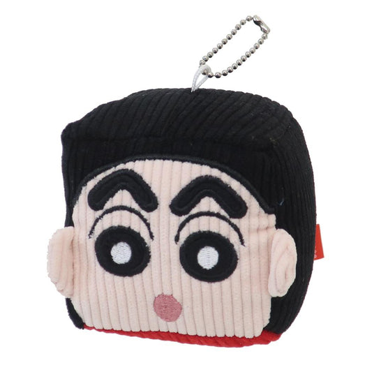 コーデュロイキューブマスコット ミニぬいぐるみ クレヨンしんちゃん アイプランニング キーホルダーチャーム かわいい アニメ