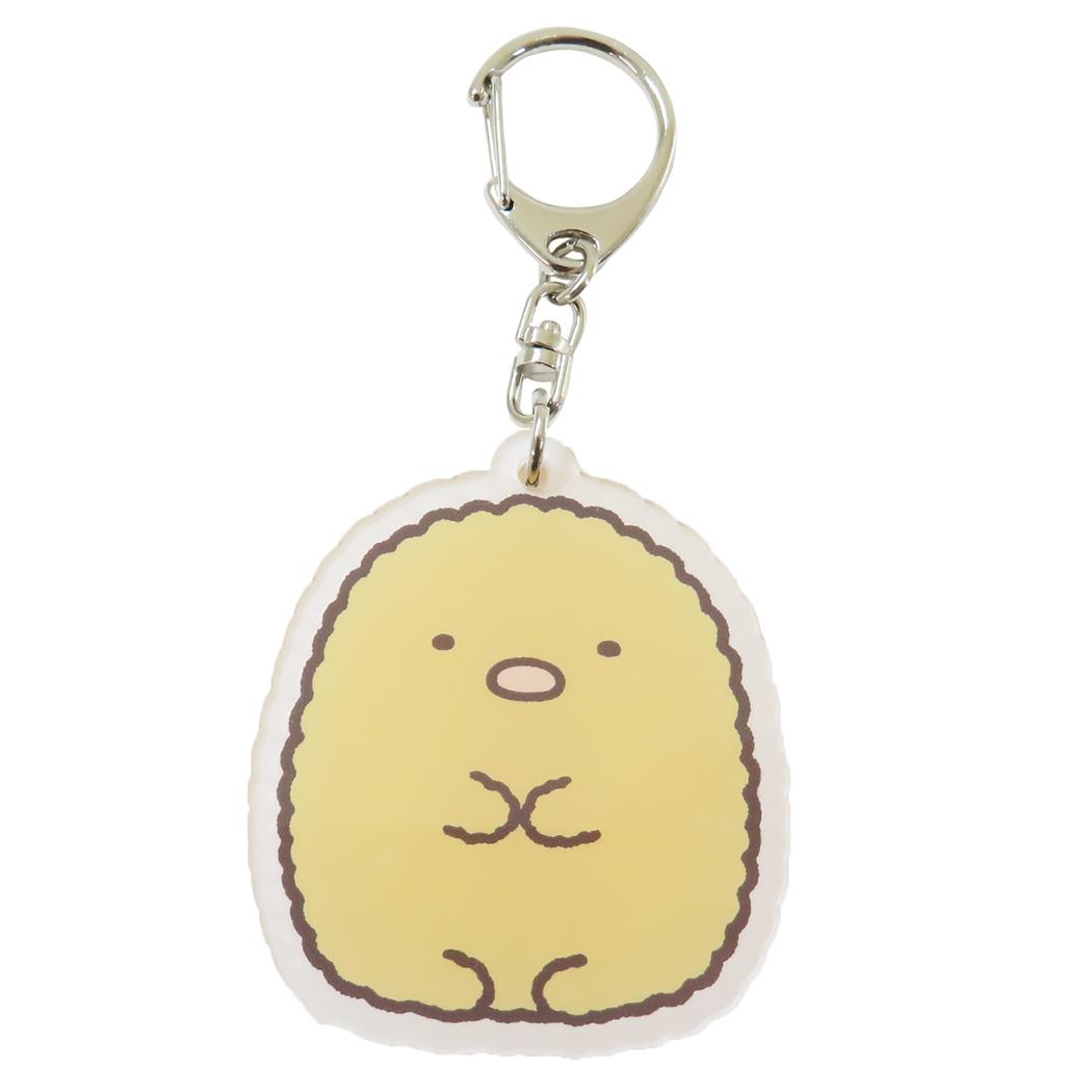 アクリルネームタグS キーホルダー すみっコぐらし とんかつ サンエックス アイプランニング ネームプレート プレゼント かわいい メール便可