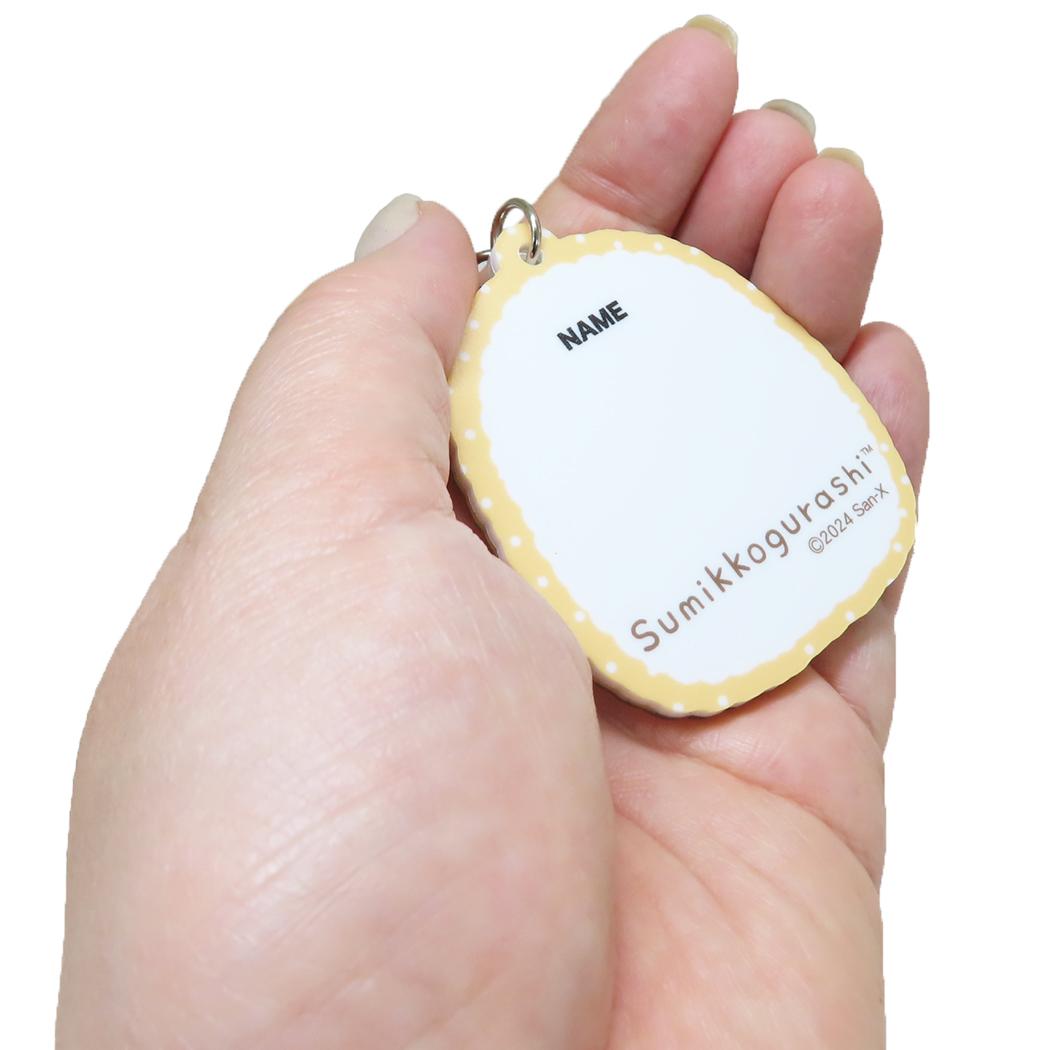 アクリルネームタグS キーホルダー すみっコぐらし とんかつ サンエックス アイプランニング ネームプレート プレゼント かわいい メール便可