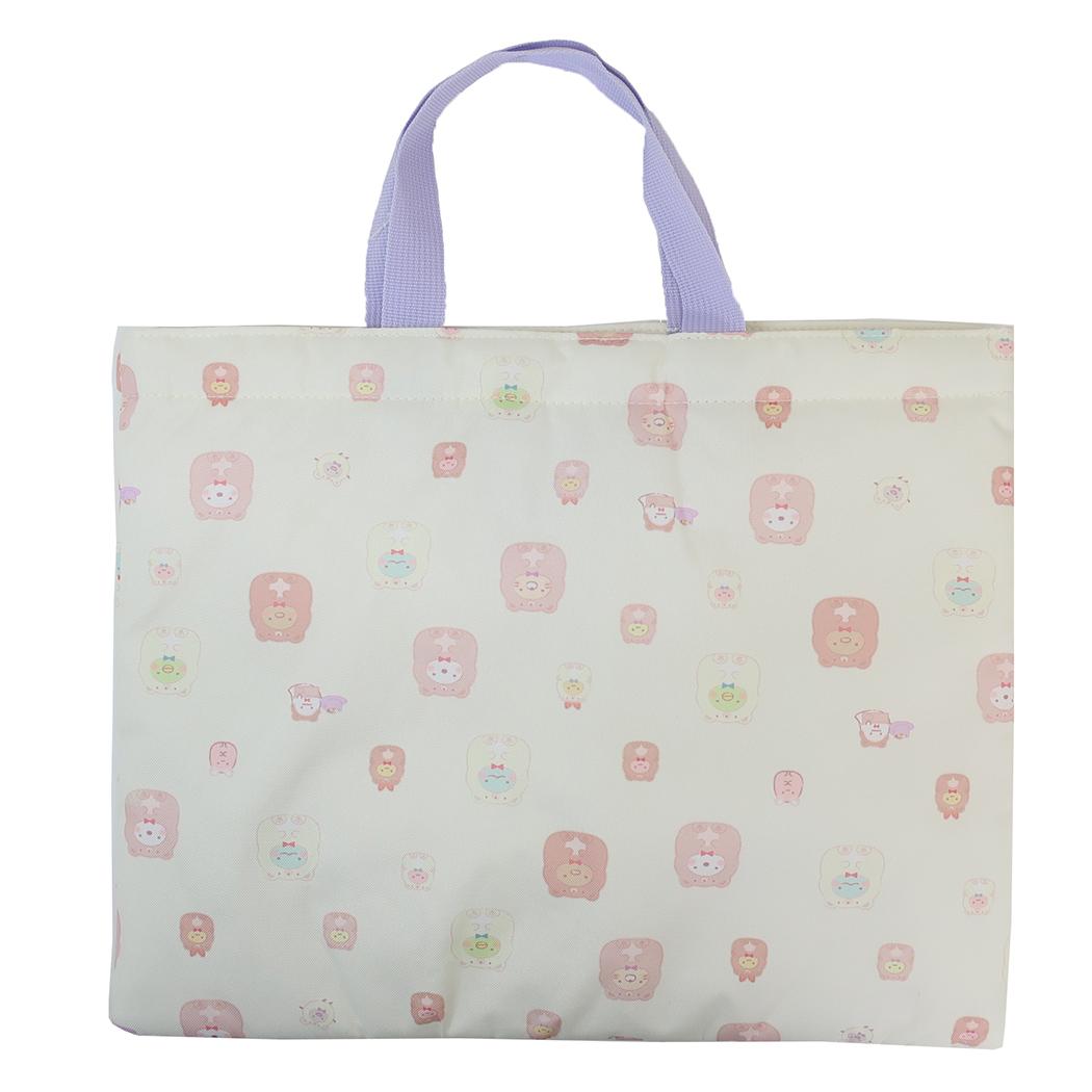 ジュニアお稽古かばん レッスンバッグ すみっコぐらし アイボリー 新入学 サンエックス アイプランニング 新学期準備雑貨 通学かばん メール便可