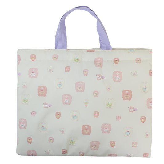 ジュニアお稽古かばん レッスンバッグ すみっコぐらし アイボリー 新入学 サンエックス アイプランニング 新学期準備雑貨 通学かばん メール便可