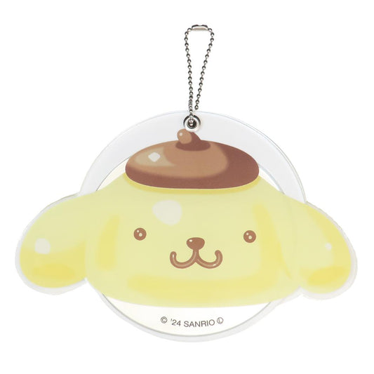 スライドミラーL 手鏡 ポムポムプリン サンリオ プレゼント メール便可