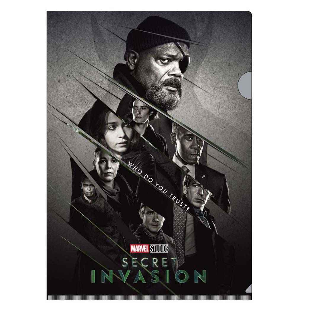 シークレット インベージョン A4クリアファイル クリアファイルセット Secret Invasion MARVEL インロック コレクション文具 キャラクター グッズ メール便可