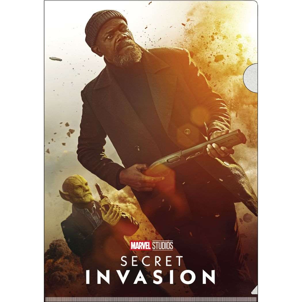 クリアファイルセット A4クリアファイル シークレット インベージョン Secret Invasion MARVEL インロック コレクション文具 メール便可