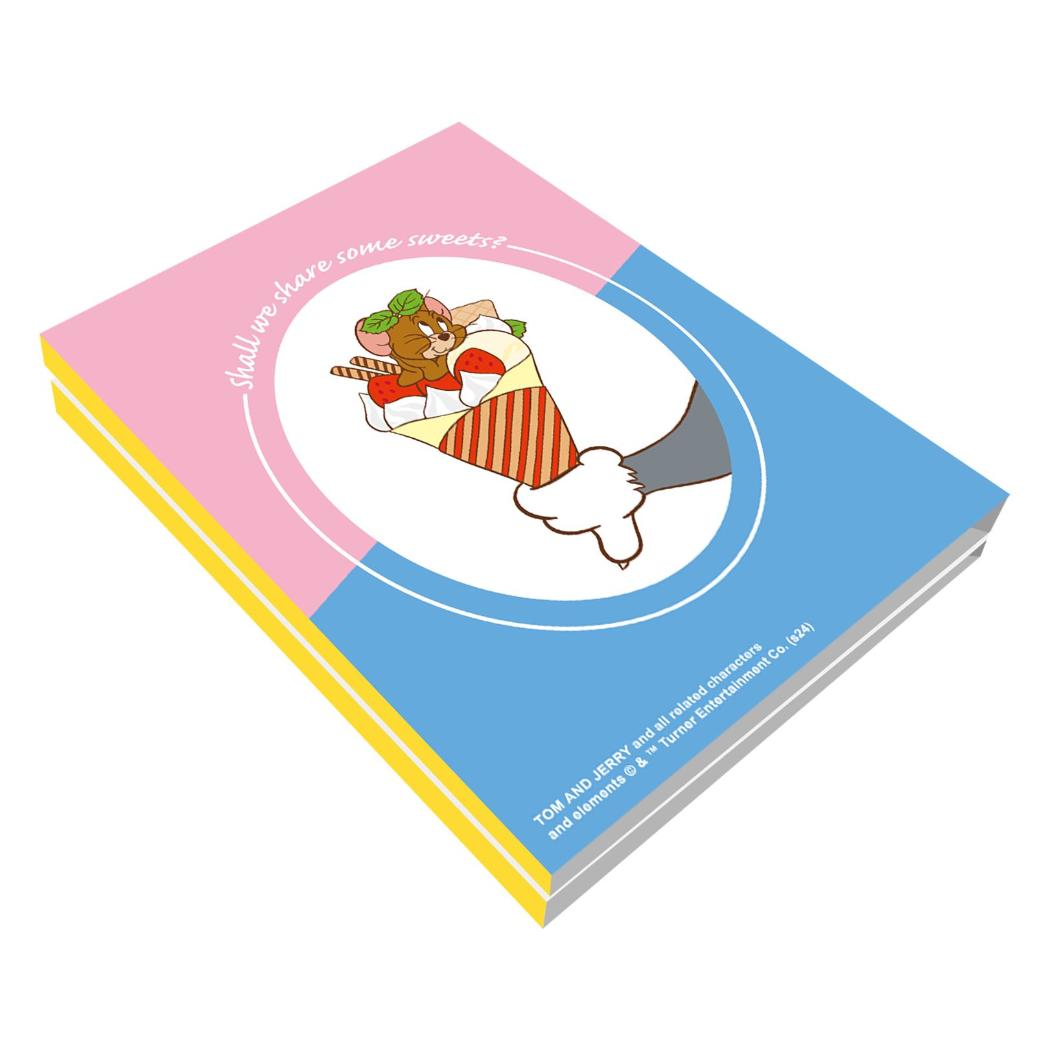 パタパタメモ メモ帳 トムとジェリー EAT，EAT，EAT ワーナーブラザース インロック かわいい プレゼント メール便可