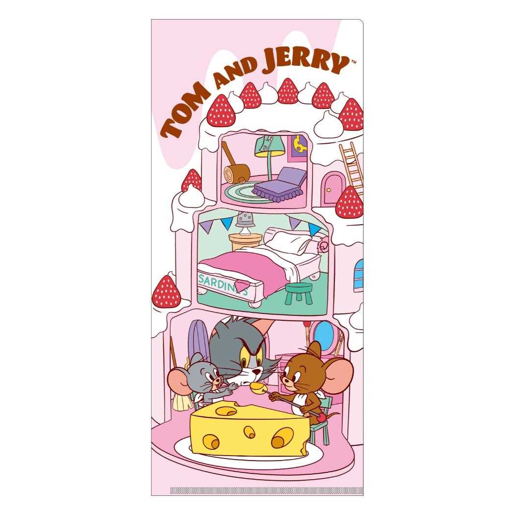 チケットホルダー ミニクリアファイル トムとジェリー PARTY TIME ワーナーブラザース インロック チケットファイル メール便可