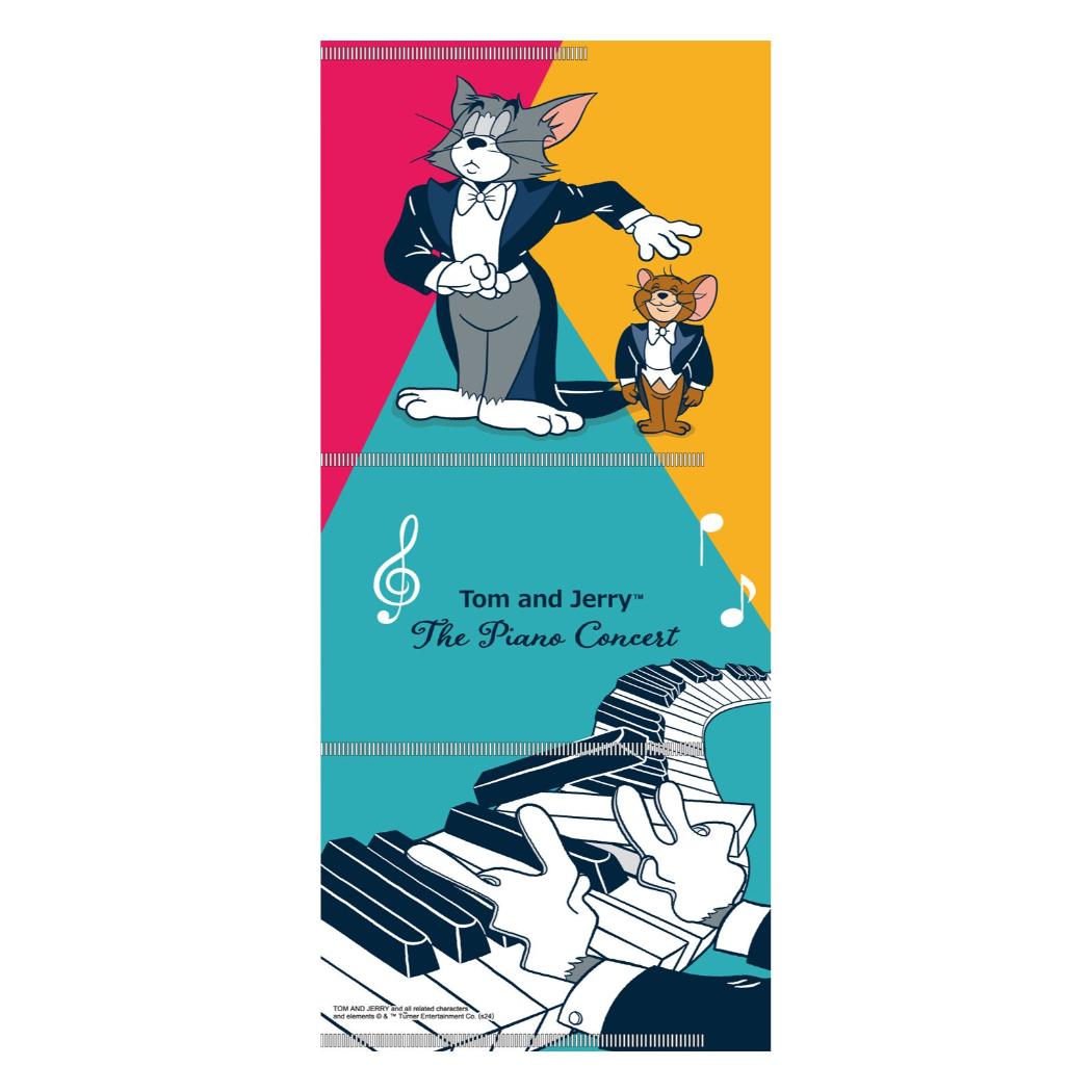 チケットホルダー ミニクリアファイル トムとジェリー PIANO CONCERT ワーナーブラザース インロック チケットファイル メール便可
