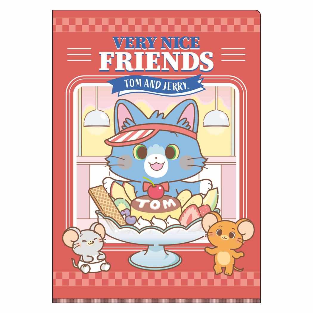 Ｗポケットクリアファイル ポケットファイル トム＆ジェリー とむとじぇりーごっこ 新入学 ワーナーブラザース インロック コレクション文具 メール便可