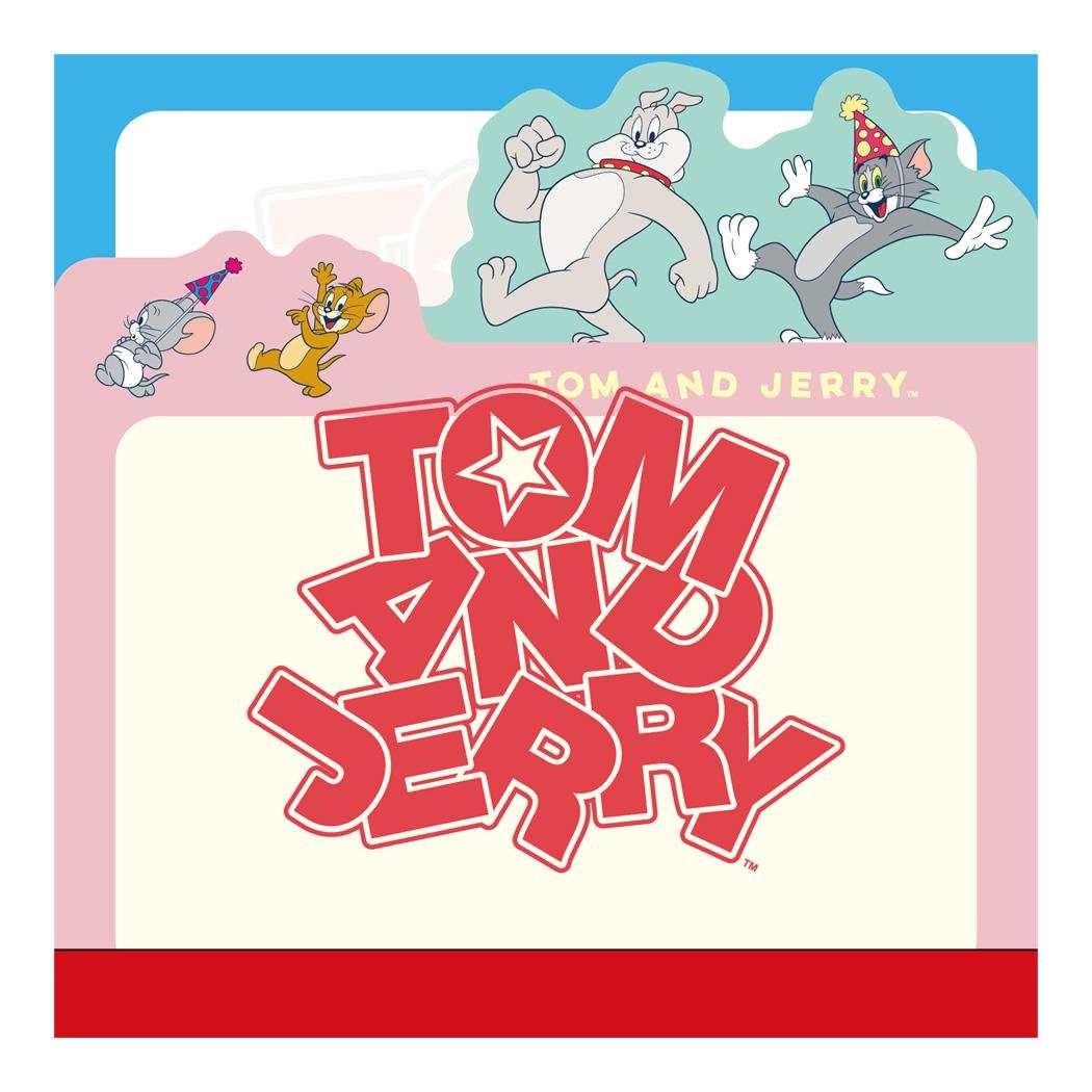 ３層メモ メモ帳 トム＆ジェリー CELEBRATION A 新入学 ワーナーブラザース インロック コレクション文具 メール便可