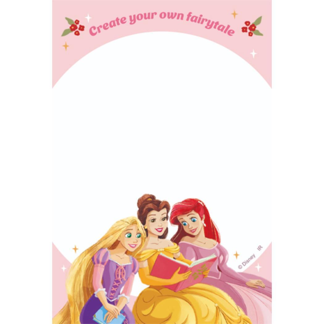 パタパタメモ メモ帳 ディズニープリンセス ディズニー インロック メモ用紙 メール便可