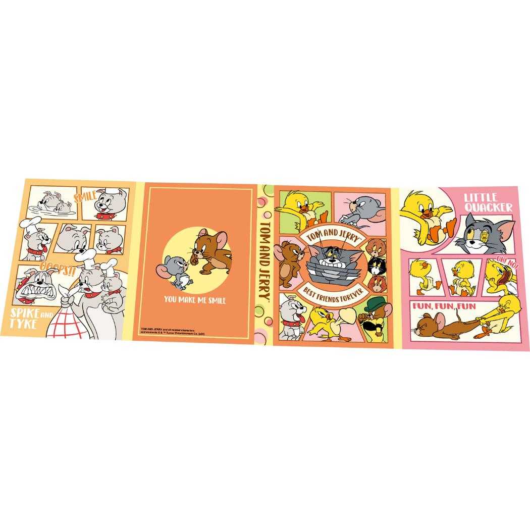パタパタメモA メモ帳 トムとジェリー COLORFUL FRIENDS ワーナーブラザース インロック コレクション文具 日本製 メール便可