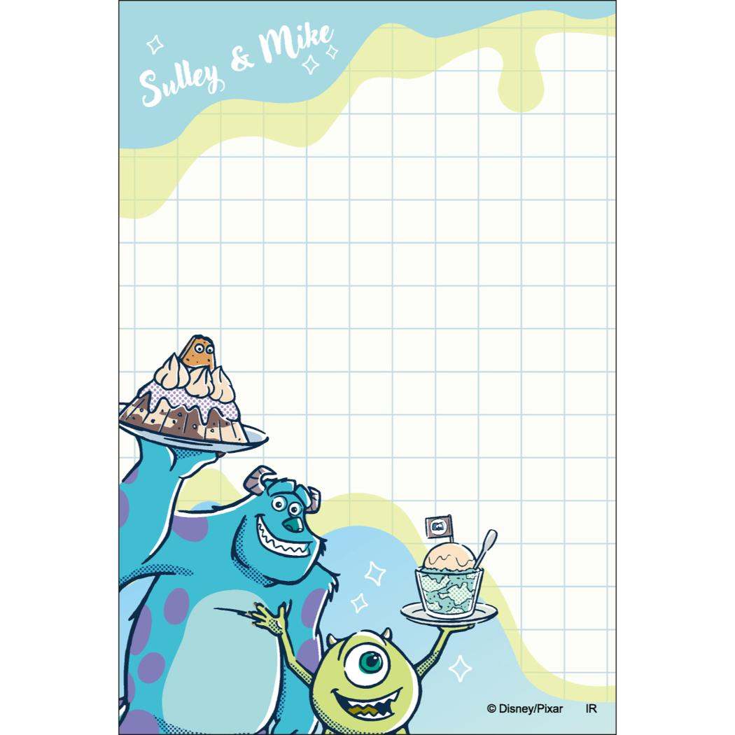 パタパタメモ メモ帳 PIXAR スイーツ ディズニー ピクサー インロック コレクション雑貨 メール便可