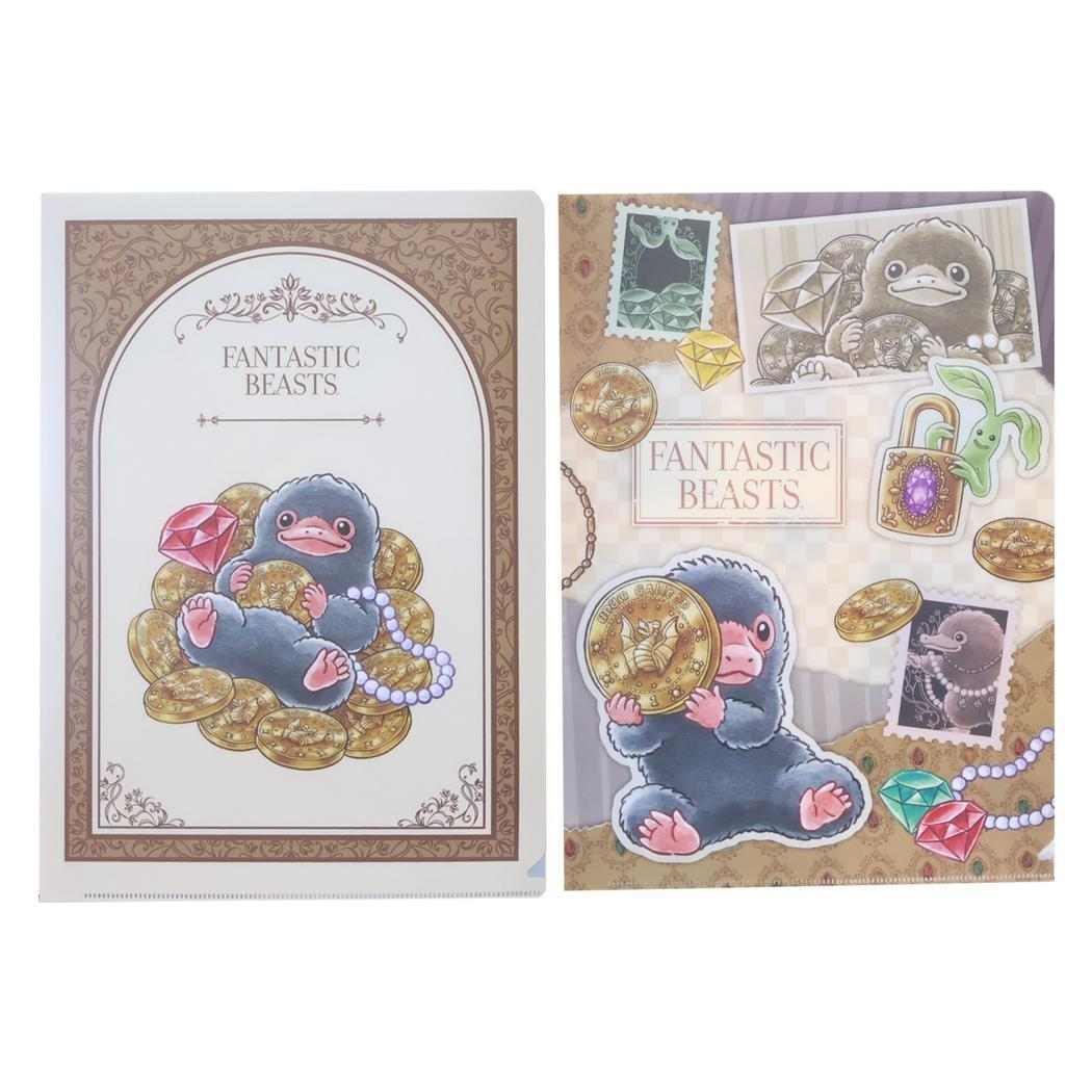 ファンタスティックビースト A4クリアファイル SHINY MAGIC マットファイル2枚セット ワーナーブラザース インロック