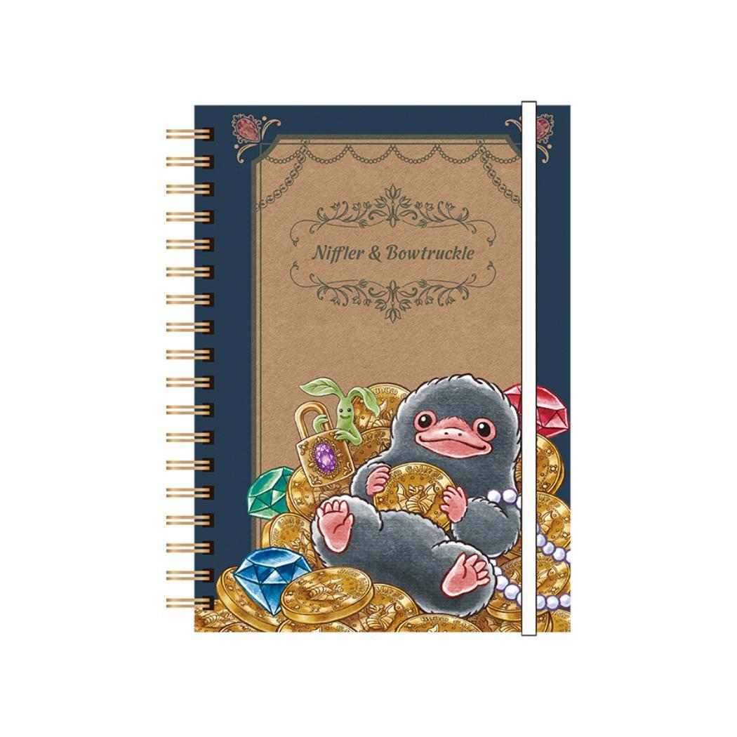 ファンタスティックビースト リングノート SHINY MAGIC ゴムバンド付きリングノート B6 横罫 ワーナーブラザース インロック