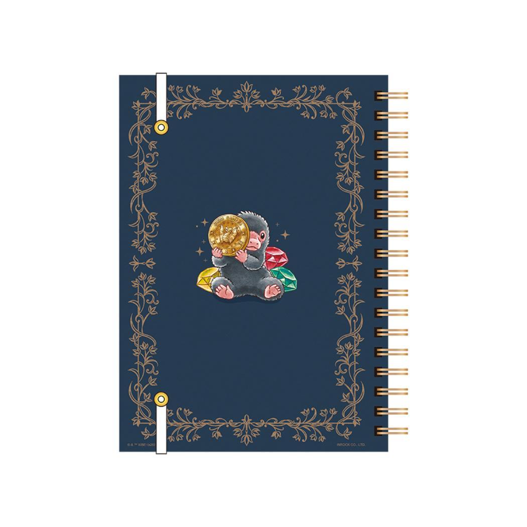 ファンタスティックビースト リングノート SHINY MAGIC ゴムバンド付きリングノート B6 横罫 ワーナーブラザース インロック