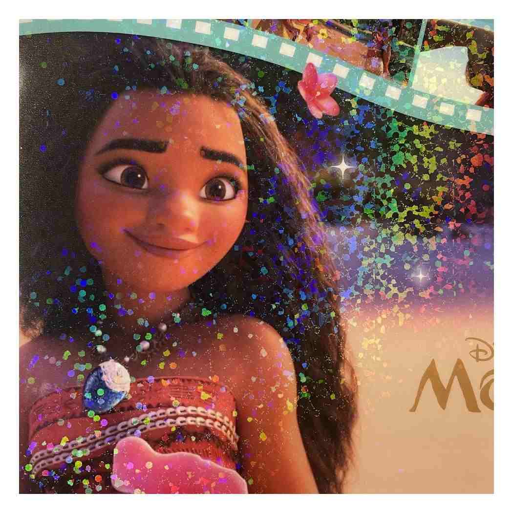 モアナと伝説の海 クリアファイル ホログラムクリアファイル A4 ディズニー インロック