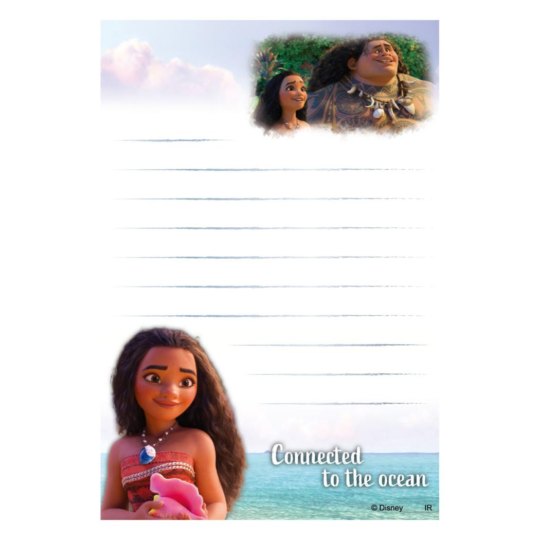 モアナと伝説の海 メモ帳 パタパタメモ ディズニー インロック