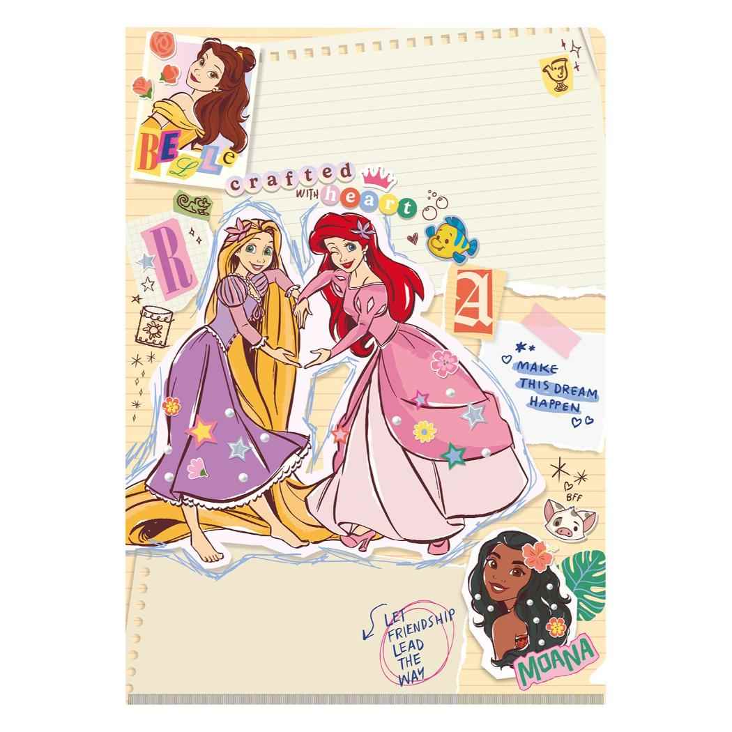 ディズニープリンセス クリアファイル MEMOファイル Disney インロック