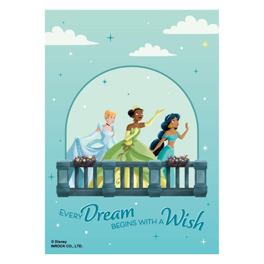 ディズニープリンセス メモ帳 パタパタメモ Disney インロック