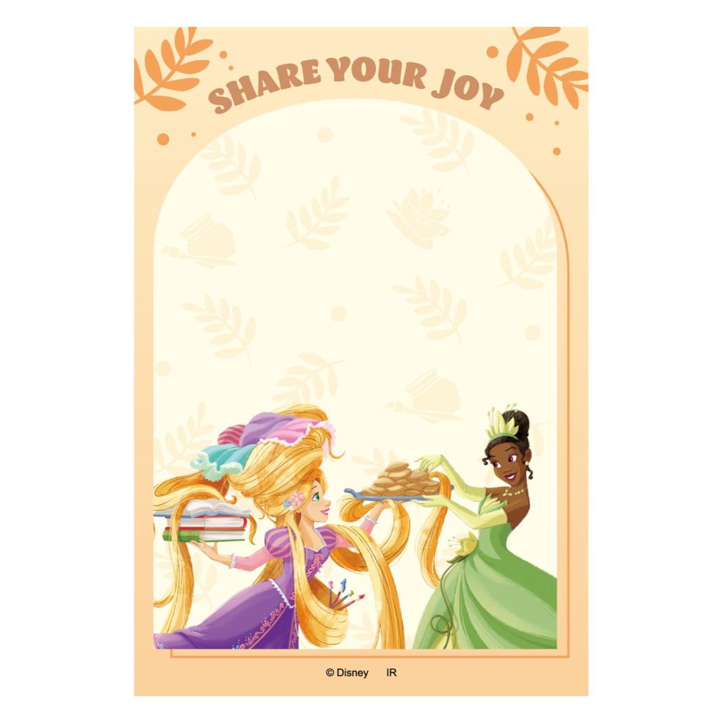 ディズニープリンセス メモ帳 パタパタメモ Disney インロック