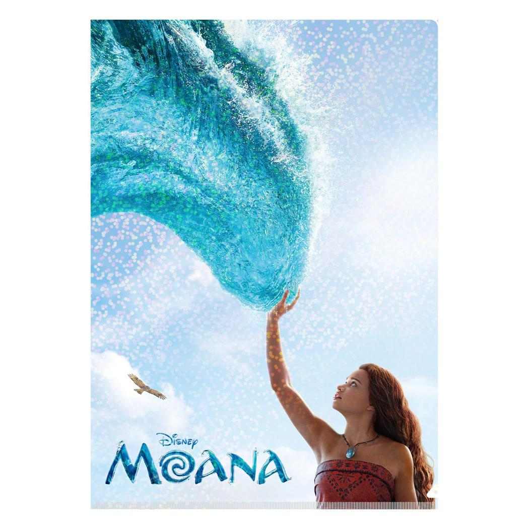 モアナと伝説の海 クリアファイル ホログラムクリアファイル A4 実写 ディズニー インロック