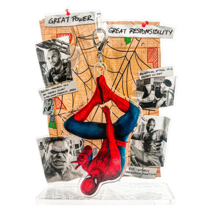 スパイダーマン：ブランド・ニュー・デイ アクスタ ぶら下がりアクリルスタンド MARVEL インロック