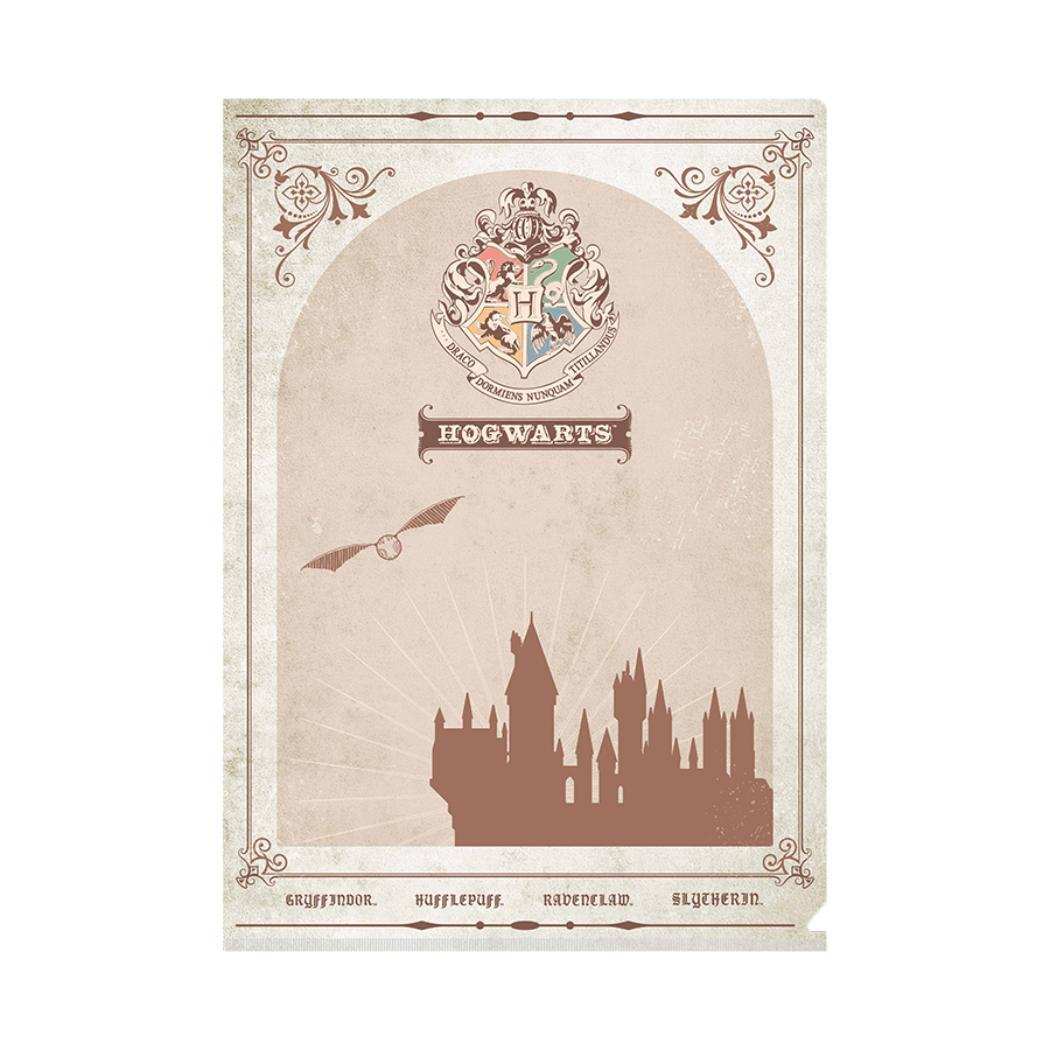 ハリーポッター A4クリアファイル MAGICAL MUST HAVES ペーパー付きクリアファイル ワーナーブラザース インロック