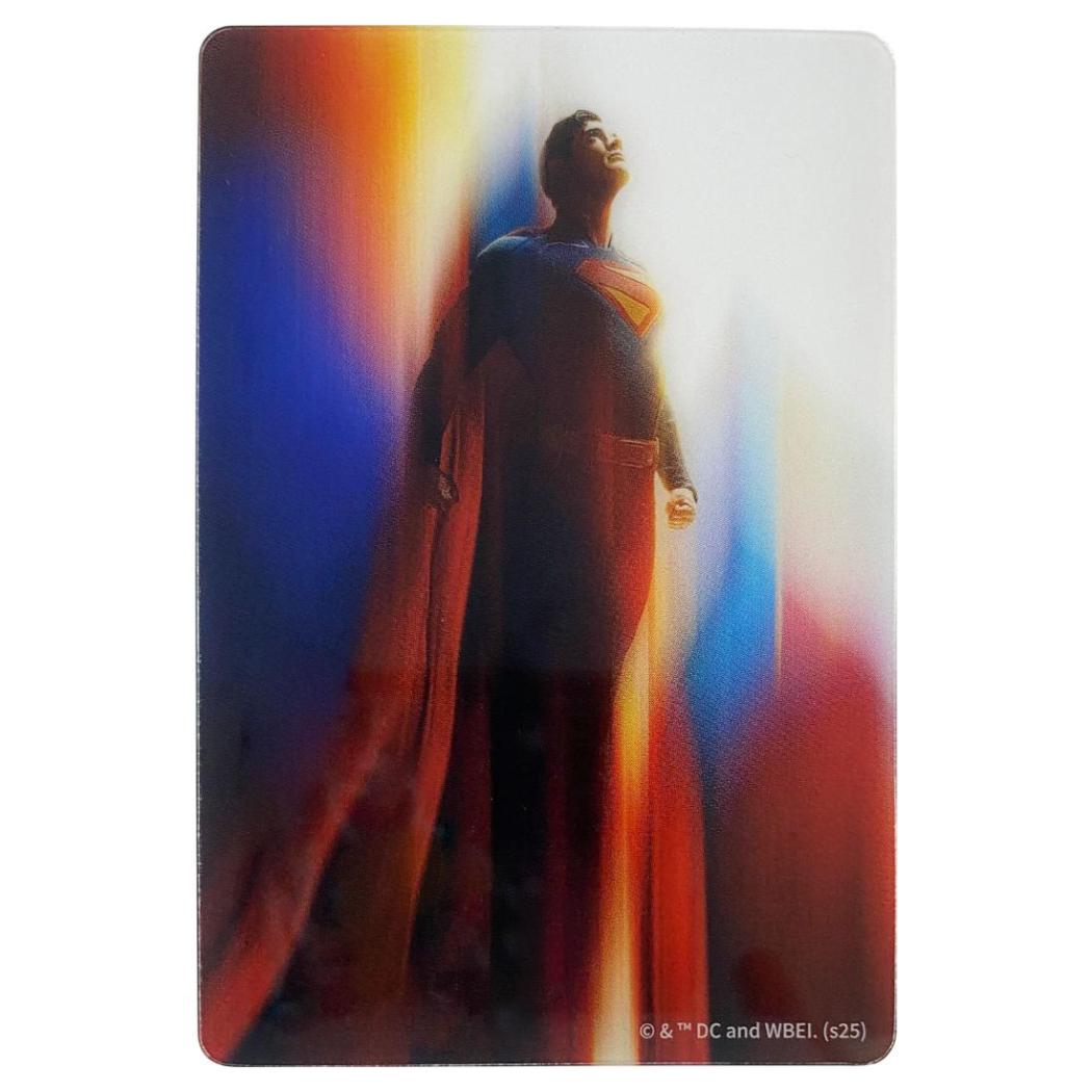 クリアカードコレクション 全8種の内どれか1個 コレクター雑貨 SUPERMAN スーパーマン DCコミック インロック コレクション雑貨 映画メール便可