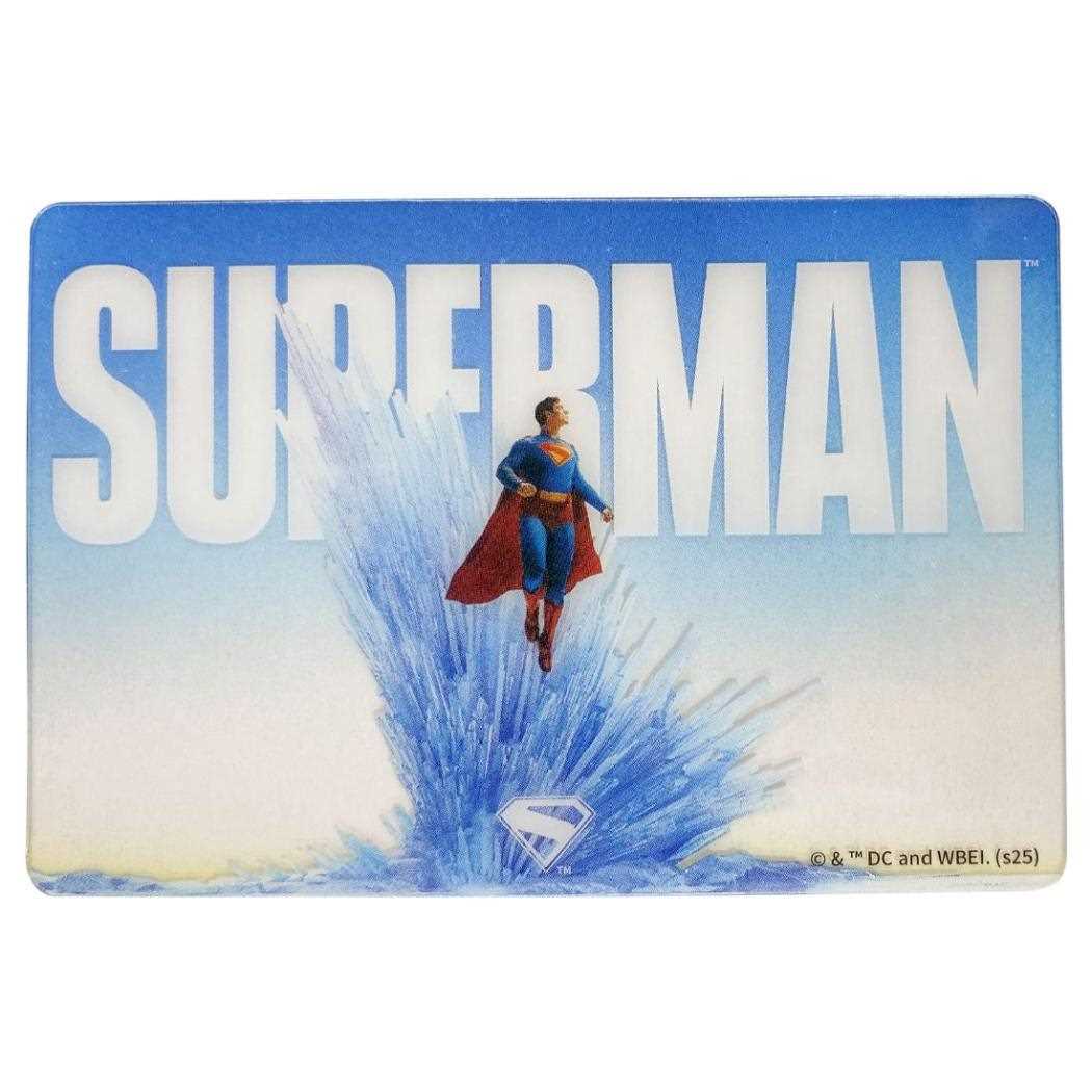 クリアカードコレクション 全8種の内どれか1個 コレクター雑貨 SUPERMAN スーパーマン DCコミック インロック コレクション雑貨 映画メール便可