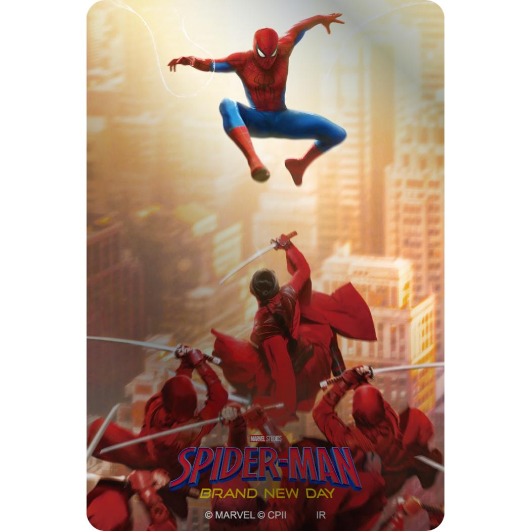 スパイダーマン：ブランド・ニュー・デイ コレクション雑貨 メタリックカードコレクション 全12種の内どれか1個 MARVEL インロック