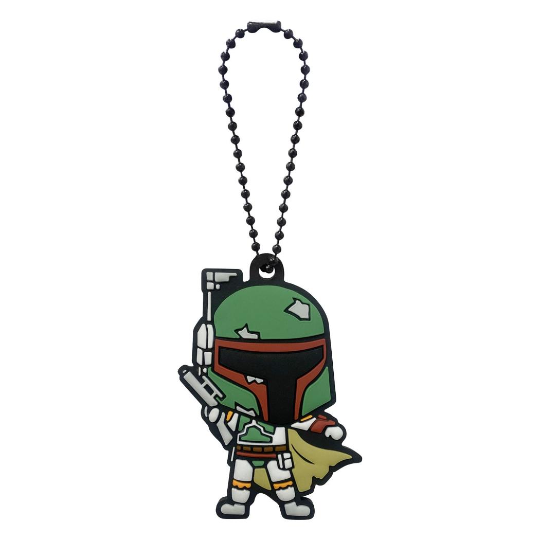 ブラインドラバーキーチェーン 全10種の内どれか1個 キーホルダー スターウォーズ STAR WARS SAGA インロック コレクション雑貨 メール便可