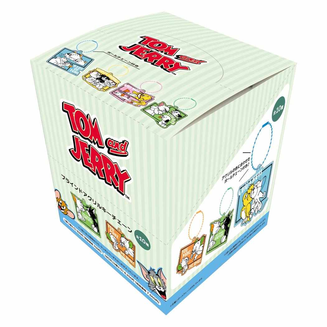 ブラインドアクリルキーチェーン 全10種 10個入セット キーリング トムとジェリー COLORFUL FRIENDS ワーナーブラザース インロック コレクション雑貨 まとめ買い