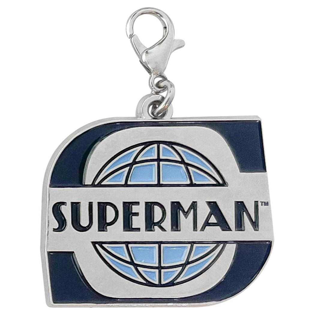 メタルチャームコレクション 全8種の内どれか1個 ファスナーマスコット SUPERMAN スーパーマン DCコミック インロック コレクション雑貨 映画メール便可