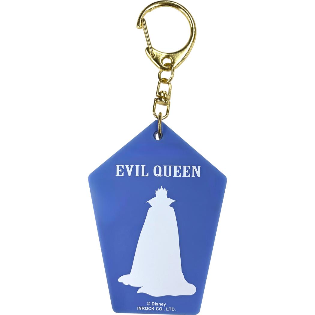 2層アクリルキーホルダー キーリング ディズニーヴィランズ Power Word Villains 女王 ディズニー インロック コレクション雑貨 メール便可