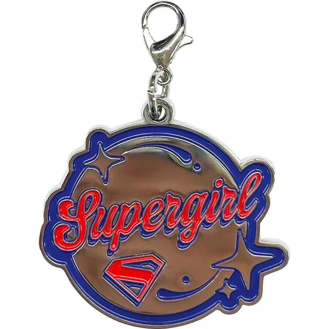 スーパーガール ファスナーマスコット メタルチャームコレクション 全8種の内どれか1つ DCコミック インロック