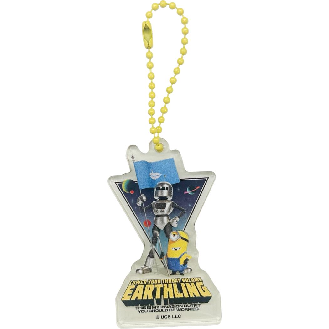 ミニオンズ＆モンスターズ キーホルダー ブラインド2層アクリルキーチェーン 全12種の内どれか1個 単品 ユニバーサル映画 インロック