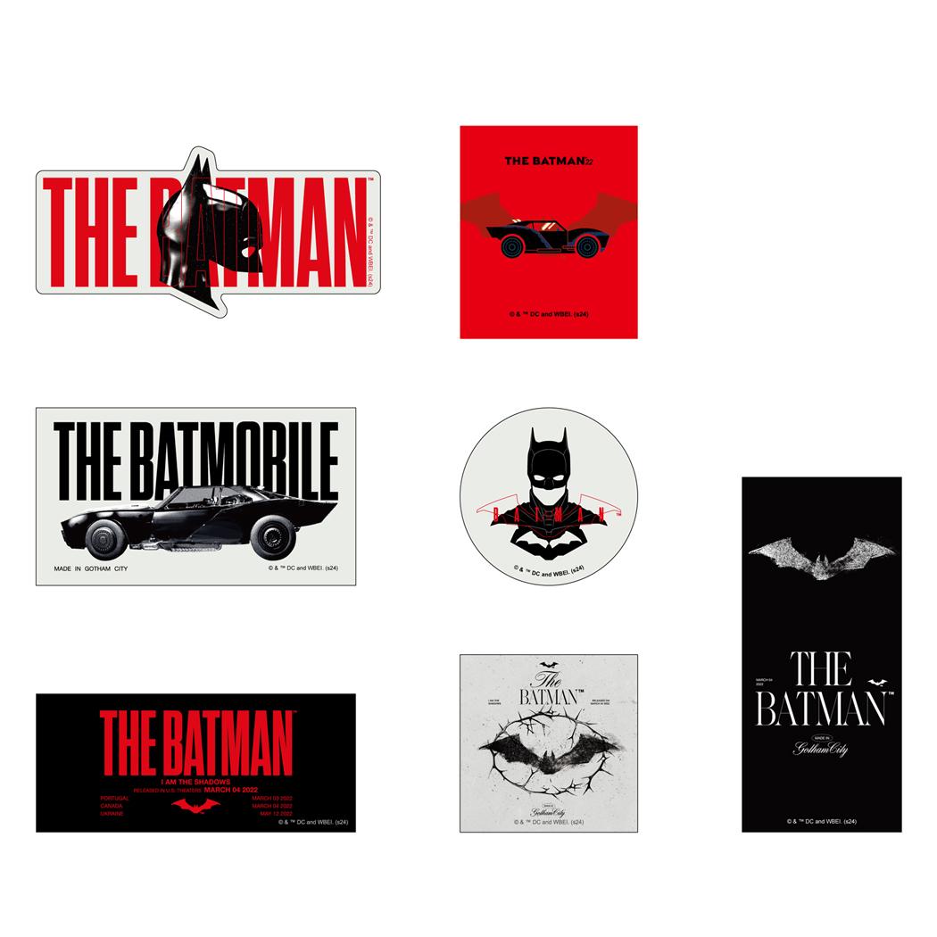 ステッカーセット シール バットマン THE BATMAN DCコミック インロック コレクション雑貨 メール便可