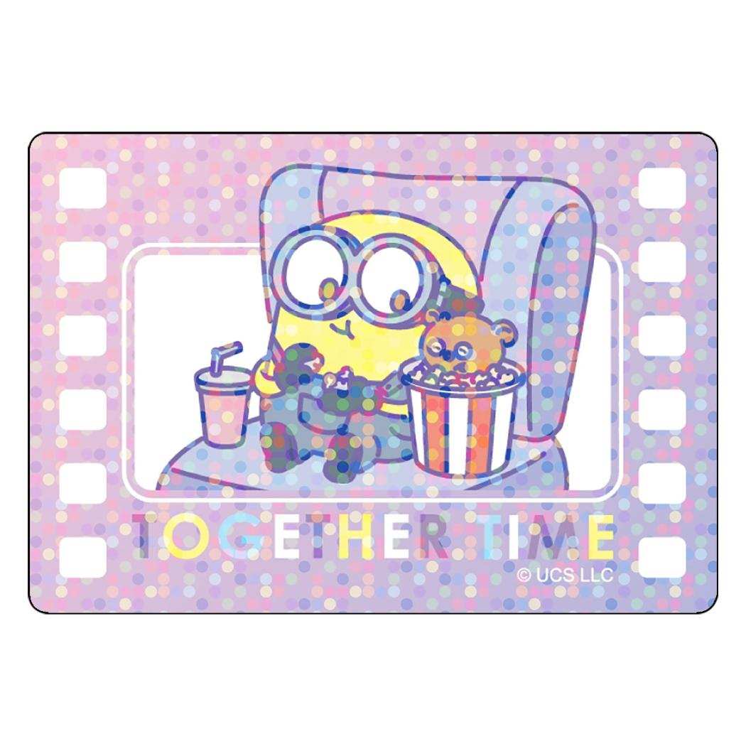 ホログラムステッカーセット ダイカットシール ミニオンズ Bob+Tim ユニバーサル映画 インロック デコステッカー シールセット かわいい メール便可