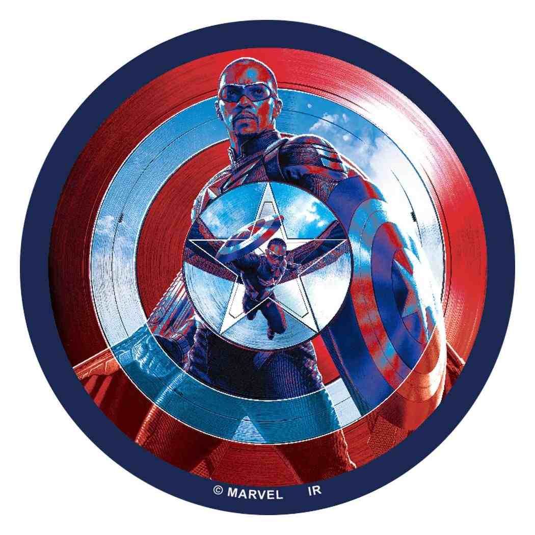 ステッカーセット 5枚入り ダイカットシール キャプテンアメリカ：ブレイブ ニュー ワールド MARVEL インロック コレクション文具 デコレーション メール便可