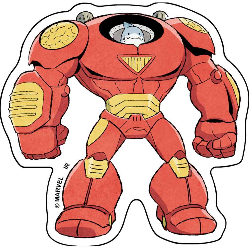 クリアステッカーセット 7枚入り ダイカットシール MAVEL RIVALS マーベルライバルズ ジェフ MARVEL インロック デコレーション メール便可