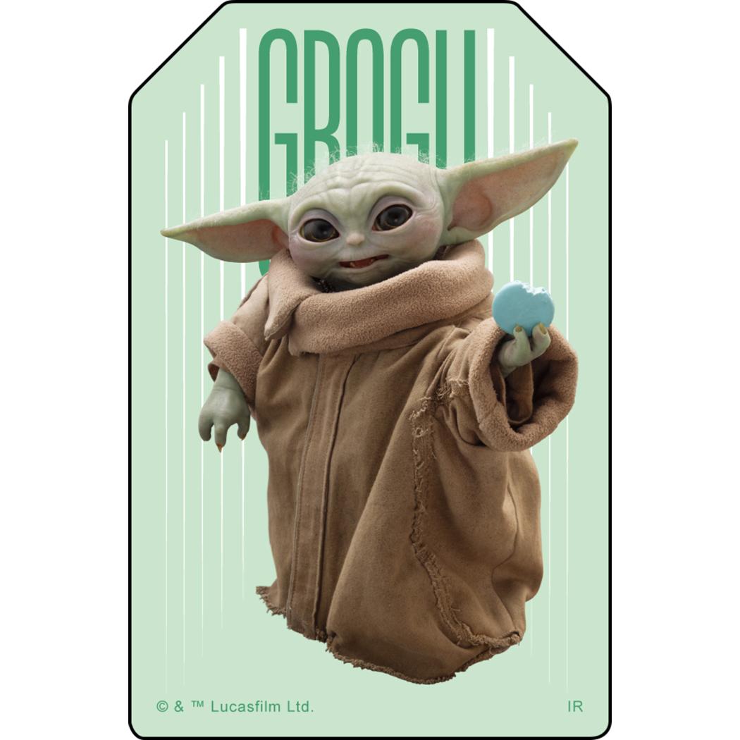 スターウォーズ マンダロリアン アンド グローグー ダイカットシール チェンジングステッカー C柄 STAR WARS インロック