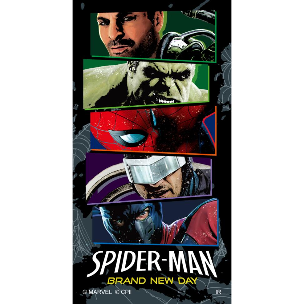 スパイダーマン：ブランド・ニュー・デイ ダイカットシール ステッカー 5枚セット MARVEL インロック