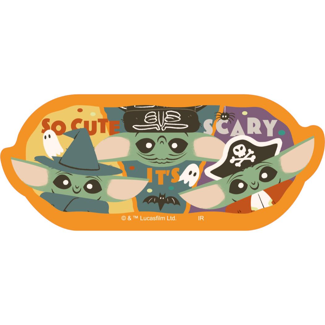 スターウォーズ マンダロリアン アンド グローグー ホログラムシール ミニステッカー いっぱいグローグー STAR WARS インロック