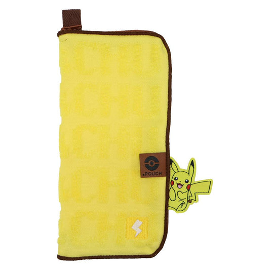 どっとポーチ ベーシック タオルポーチ ポケットモンスター ピカチュウ BF ポケモン アイアップ ペットボトルホルダー 小物入れ メール便可