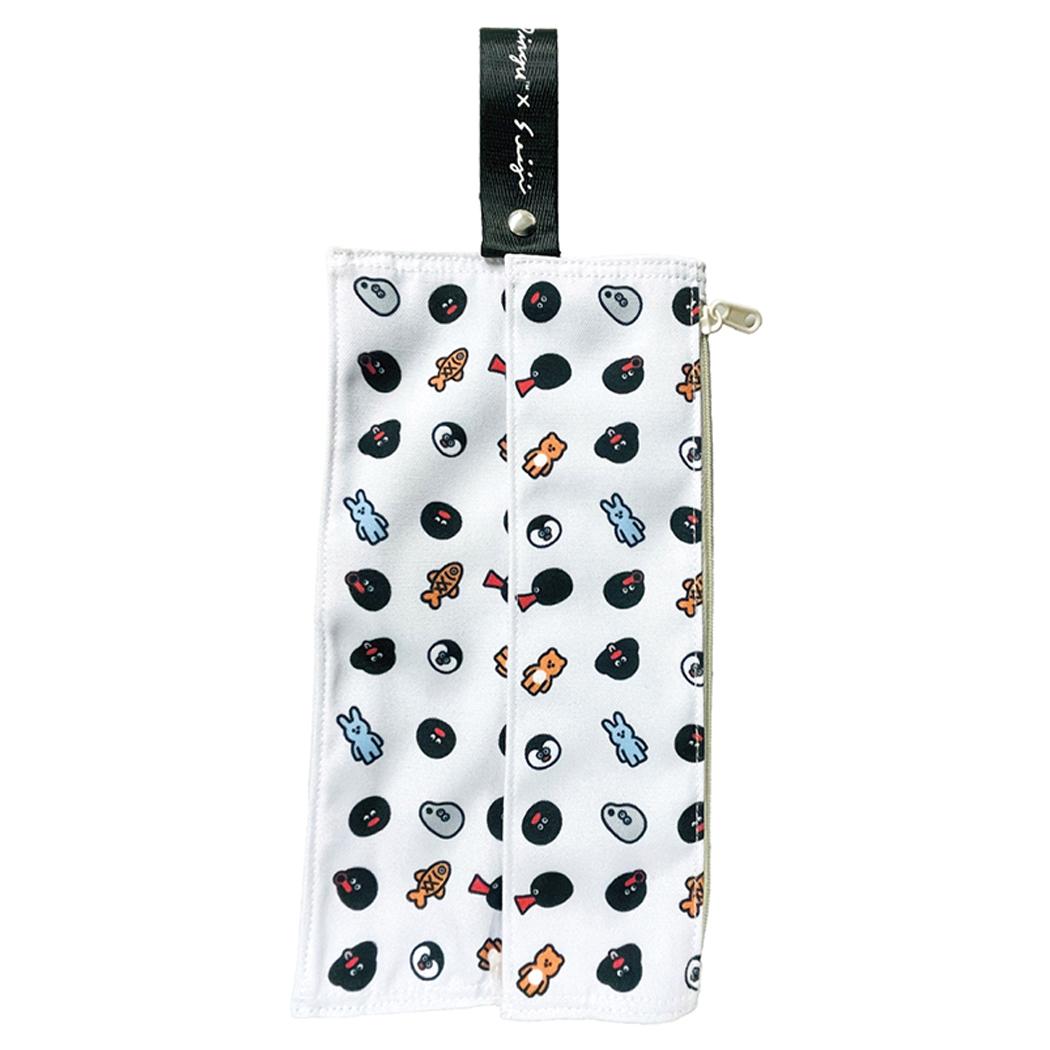 PINGUx松本セイジ ティッシュカバー MARUPOCHI 総柄 Pingu アイアップ ティッシュケース キャラクター グッズ メール便可 シネマコレクション
