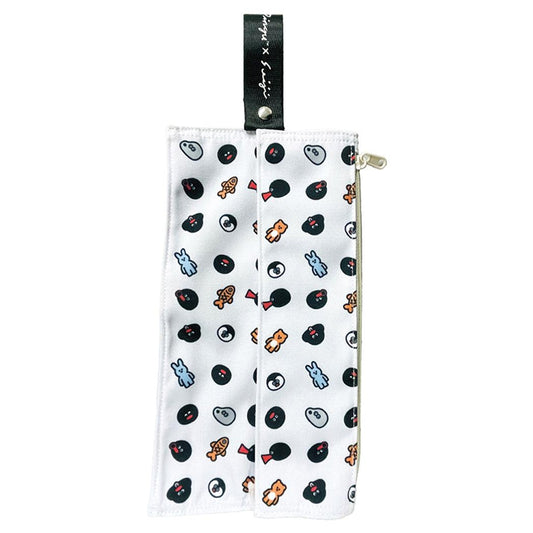 MARUPOCHI ティッシュカバー PINGUx松本セイジ 総柄 Pingu アイアップ ティッシュケース メール便可