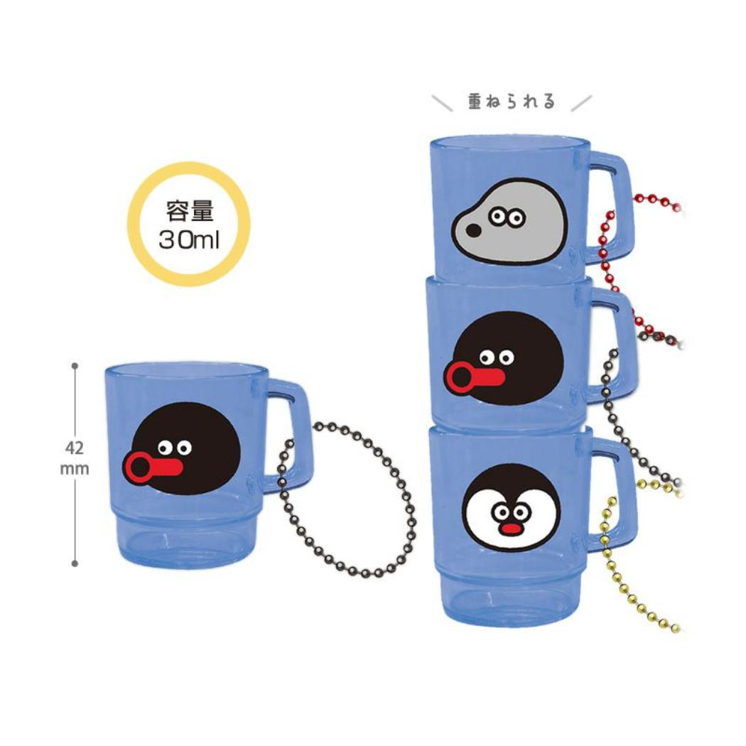 ミニチュアスタッキングマグBC キーホルダー PINGUx松本セイジ PINGA ピングー アイアップ チャーム プレゼント かわいい